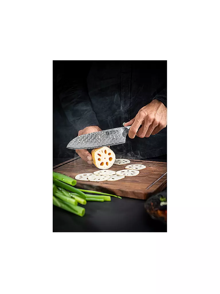 ZWILLING | Couteau Santoku TANREI 18cm Micarta | braun