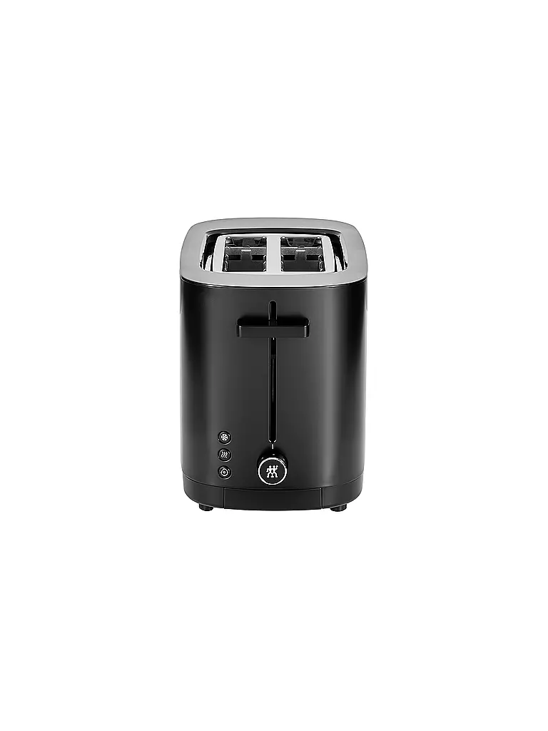 ZWILLING | ENFINIGY® Grille-pain 2 tranches Acier inoxydable 2 fentes courtes Noir | schwarz