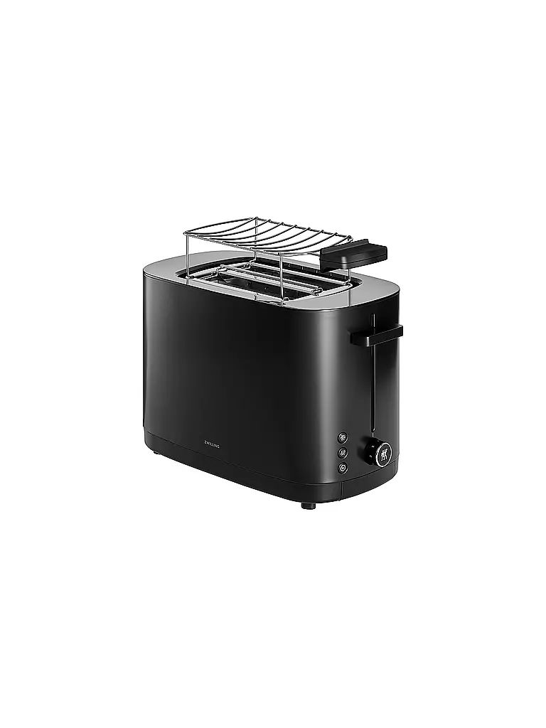 ZWILLING | ENFINIGY® Grille-pain 2 tranches Acier inoxydable 2 fentes courtes Noir | 
