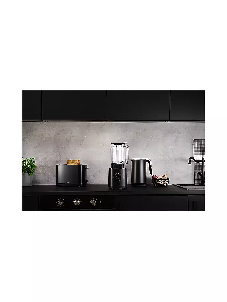 ZWILLING | ENFINIGY® Grille-pain 2 tranches Acier inoxydable 2 fentes courtes Noir | 