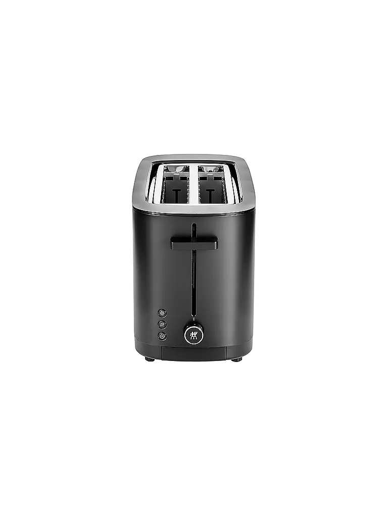 ZWILLING | ENFINIGY® Grille-pain 4 tranches en acier inoxydable 2 fentes longues Noir | schwarz