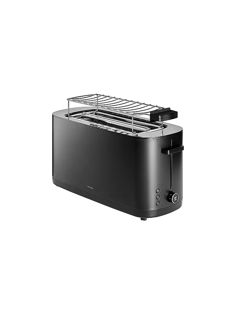 ZWILLING | ENFINIGY® Grille-pain 4 tranches en acier inoxydable 2 fentes longues Noir | 
