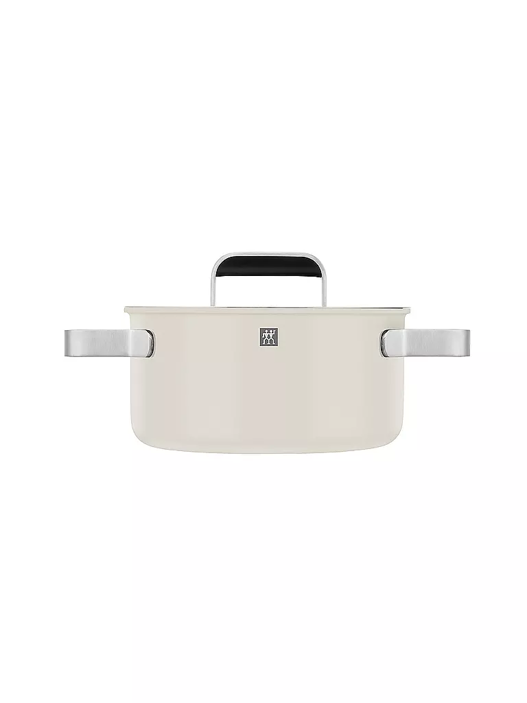 ZWILLING | Kochgeschirr - Set 5tlg. PURE Edelstahl / Elfenbein  | Crème