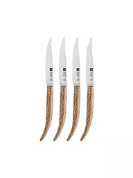 ZWILLING | Set de couteaux à steak 4 pièces Holmoak | Marron